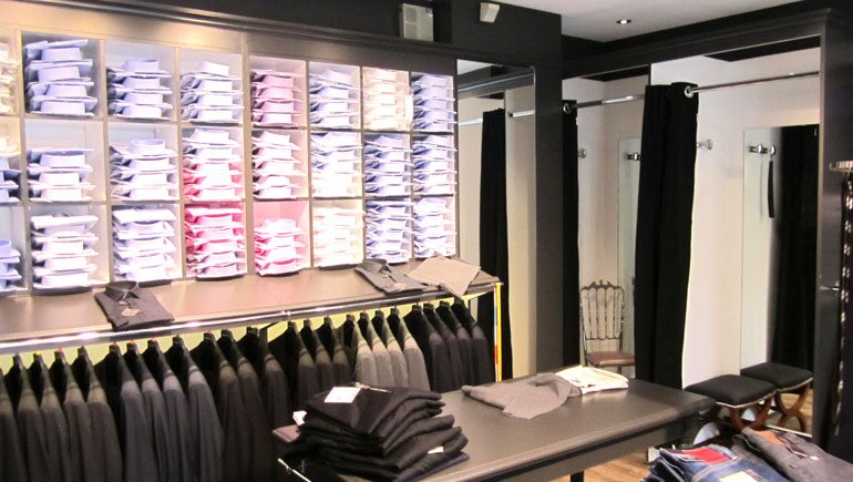 mensh apres renovation boutique klein