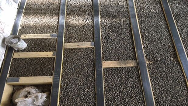 Reprise complète d'un plancher d'un appartement dans un immeuble du 18ème.